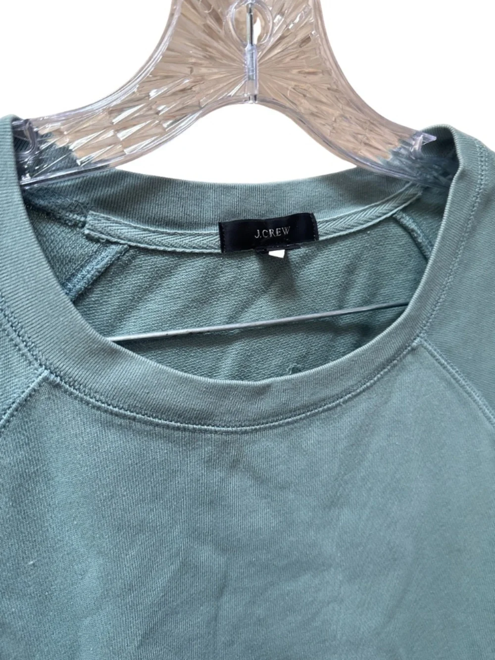 J.Crew Blue Green Long Sleeve Sweatshirt - Women's Small